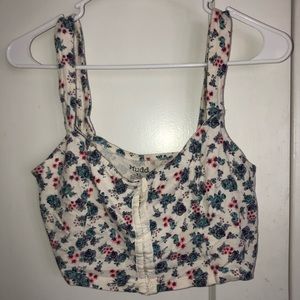 Floral Mudd Crop Top